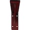 Ekena Millwork Embrey Steel Bracket, Hammered Bright Red 2"W x 14"D x 5 1/4"H BKTM02X14X05EBHRE - alternate 7